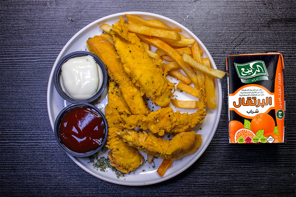 Crispy Chicken Strips Meal